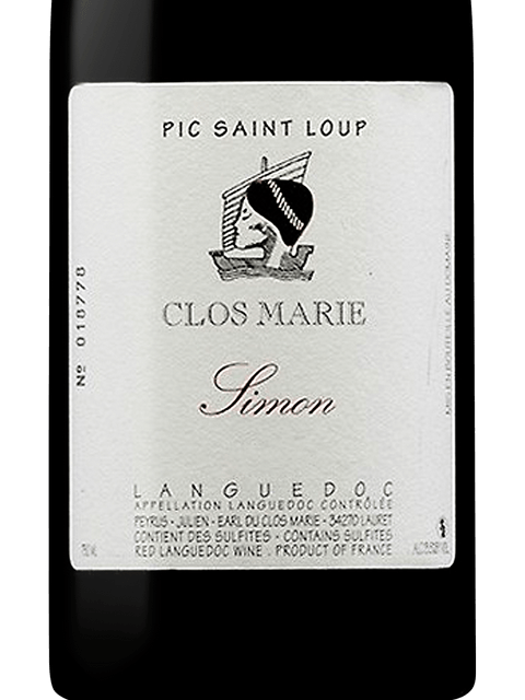 Clos Marie, Simon, Languedoc