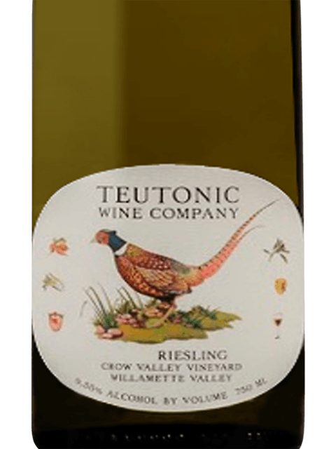 Teutonic, Crow Valley Vineyard Riesling, Willamette Valley