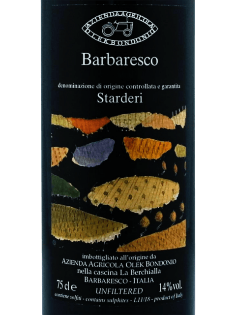 Olek Bondonio, Barbaresco, Starderi