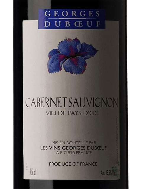 Georges Duboeuf, Cabernet Sauvignon, Pays d'Oc