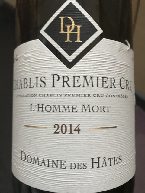 Maison des Hates, Chablis Premier Cru, Beauroy