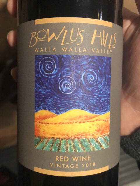 Zerba Cellars, Bowlus Hills Red, Walla Walla Valley