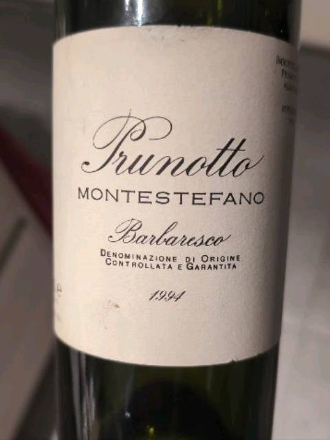 Prunotto, Barbaresco, Montestefano