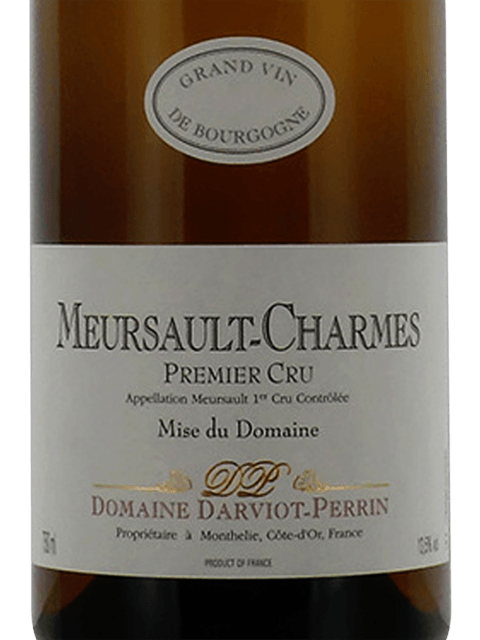 Domaine Darviot-Perrin, Meursault Premier Cru, Charmes
