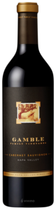 Gamble Family, Cabernet Sauvignon, Napa Valley