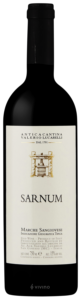 Azienda Agricola Valerio Lucarelli, Sarnum Sangiovese, Marche