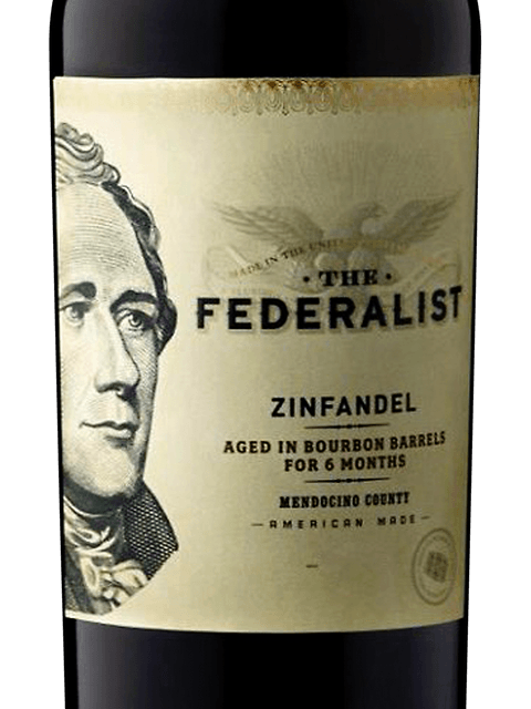 The Federalist, Bourbon Barrel-Aged Zinfandel, Mendocino County