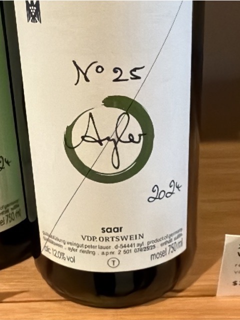 Peter Lauer, Ayler Kupp Riesling Kabinett Fass 5 Auktion, Mosel