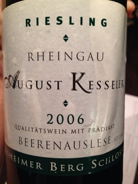 August Kesseler, Rudesheimer Berg Schlossberg Riesling GG Trocken, Rheingau