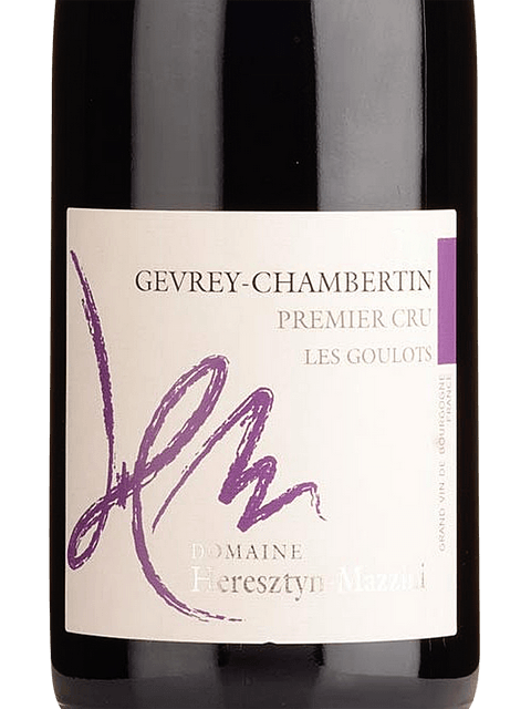 Domaine Heresztyn-Mazzini, Gevrey-Chambertin Premier Cru, Les Goulots
