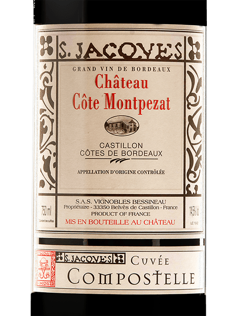 Chateau Cote Montpezat, Castillon-Cotes de Bordeaux
