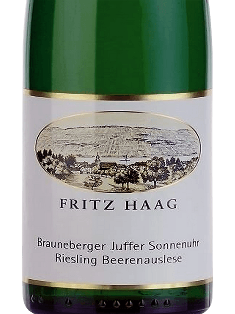 Fritz Haag, Brauneberger Juffer Sonnenuhr Riesling Beerenauslese Nr15, Mosel