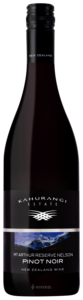 Kahurangi Estate, Mt. Arthur Reserve Pinot Noir, Nelson