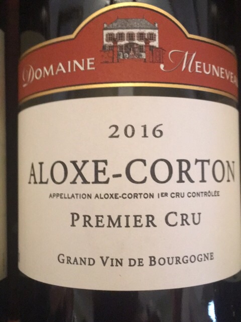 Domaine Meneveaux, Aloxe-Corton Premier Cru