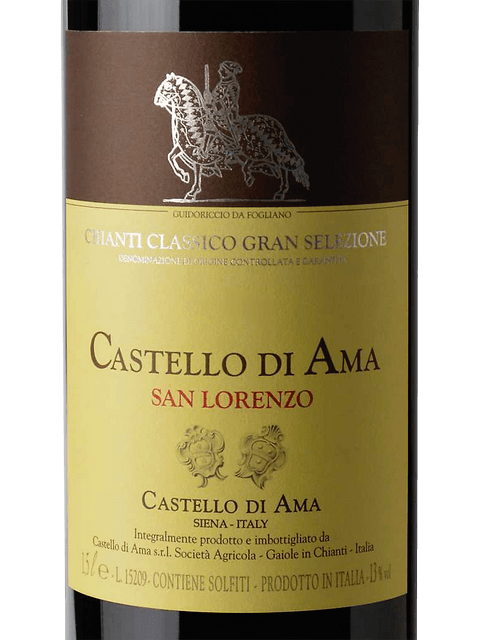 Castello di Ama, Chianti Classico, Gran Selezione San Lorenzo