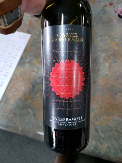 Casata Monticello, Barbera d'Asti, Superiore