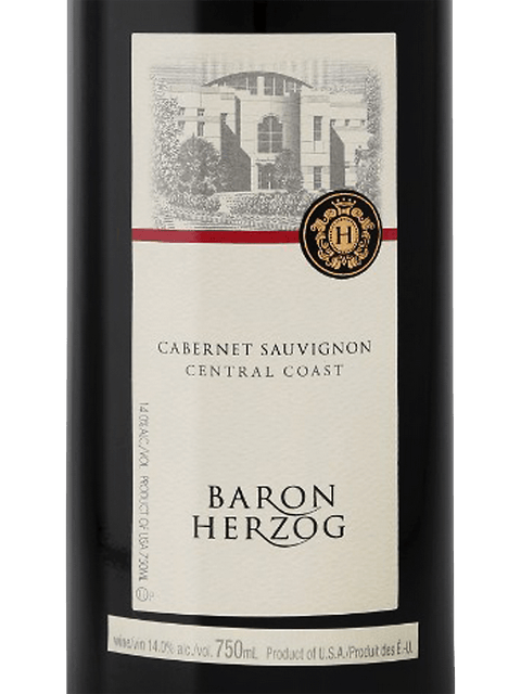 Baron Herzog, Lineage Cabernet Sauvignon, Paso Robles