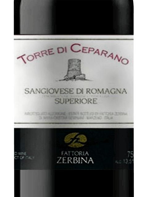 Fattoria Zerbina, Romagna, Torre di Ceparano Sangiovese Superiore Riserva