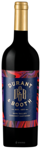 Durant Booth, Cabernet Sauvignon, Napa Valley