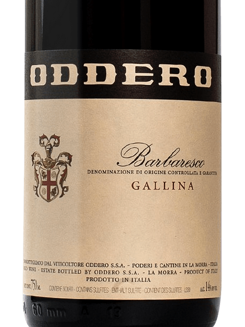 Oddero, Barbaresco, Gallina