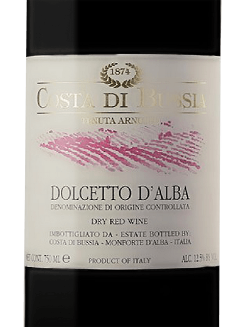 Costa di Bussia, Dolcetto d'Alba