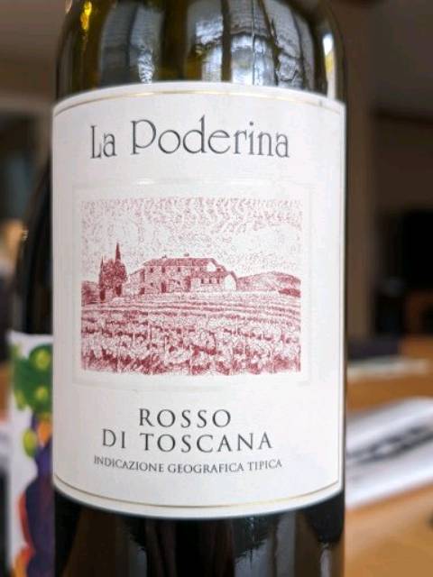 La Poderina, Toscana, Rosso