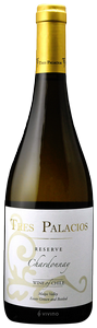 Tres Palacios, Reserve Chardonnay, Maipo Valley