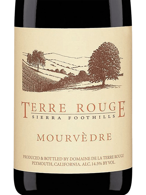 Terre Rouge, Mourvedre, Sierra Foothills