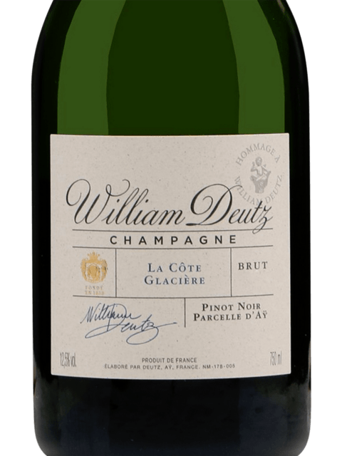 Deutz, Hommage William Deutz La Cote Glaciere