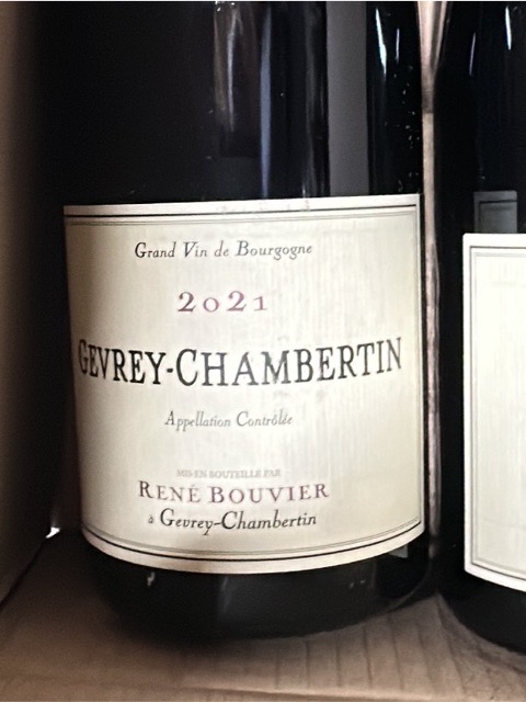 Rene Bouvier, Gevrey-Chambertin Premier Cru