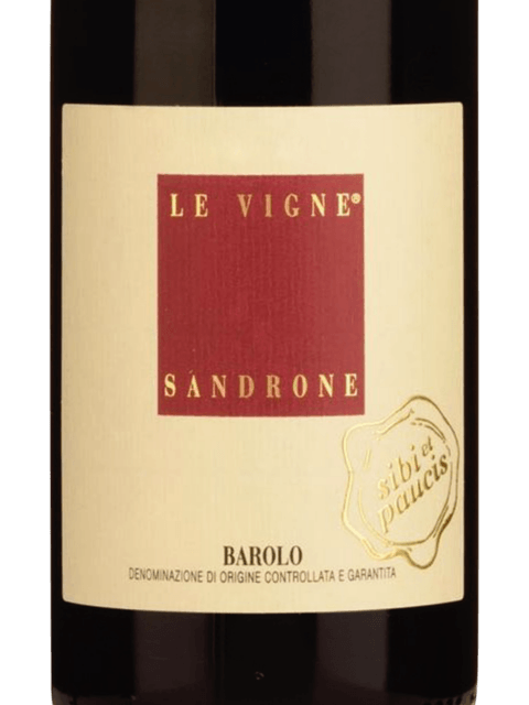 Luciano Sandrone, Barolo, Aleste Sibi et Paucis