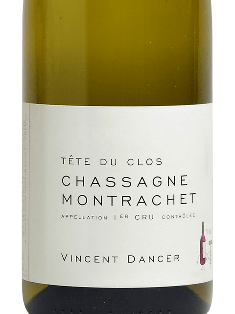 Vincent Dancer, Chassagne-Montrachet Premier Cru, Tete du Clos Rouge Blanc