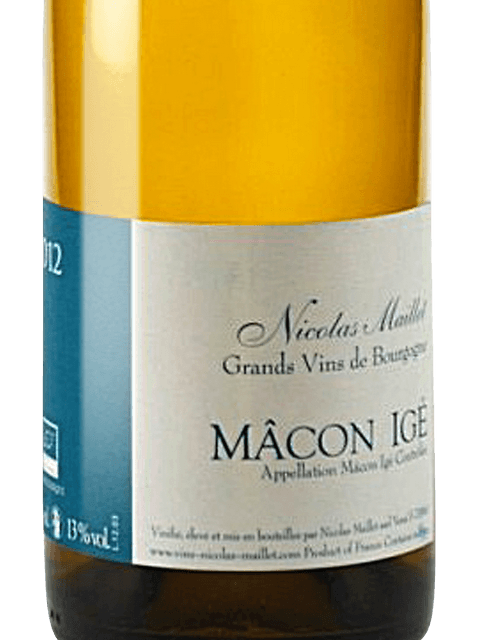 Nicolas Maillet, Macon, Ige