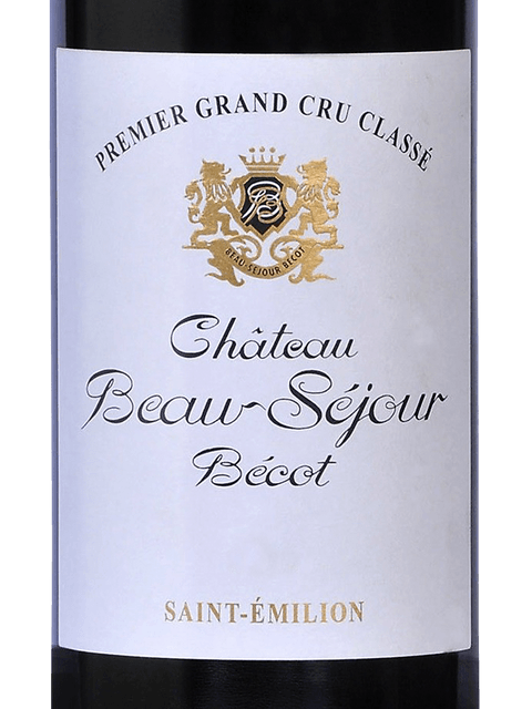 Chateau Beau-Sejour Becot Premier Grand Cru Classe B, Saint-Emilion Grand Cru