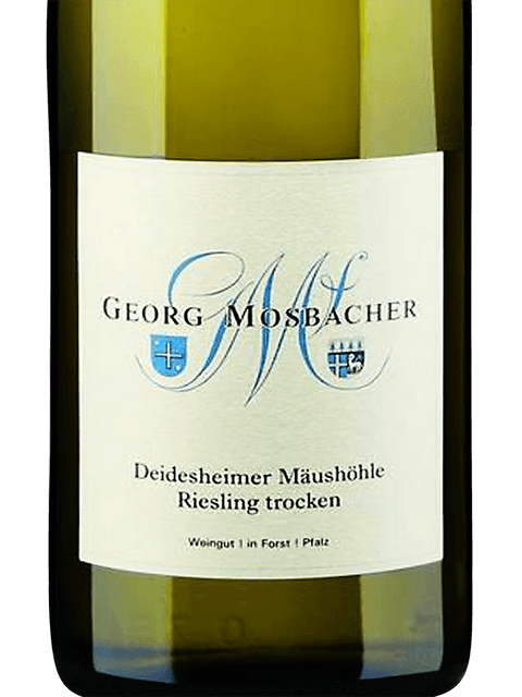 Georg Mosbacher, Deidesheimer Paradiesgarten Riesling Trocken, Pfalz