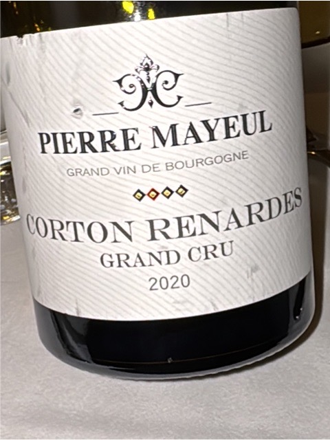 Pierre Andre, Corton Grand Cru, Les Renardes