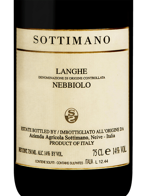 Sottimano, Langhe, Nebbiolo