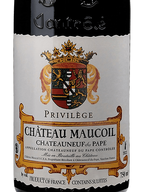 Chateau Maucoil, Chateauneuf-du-Pape, Privilege