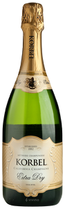 Korbel, Champagne Extra Dry, California