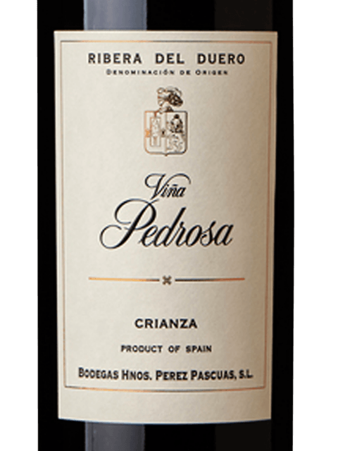 Vina Pedrosa, Ribera del Duero, Crianza