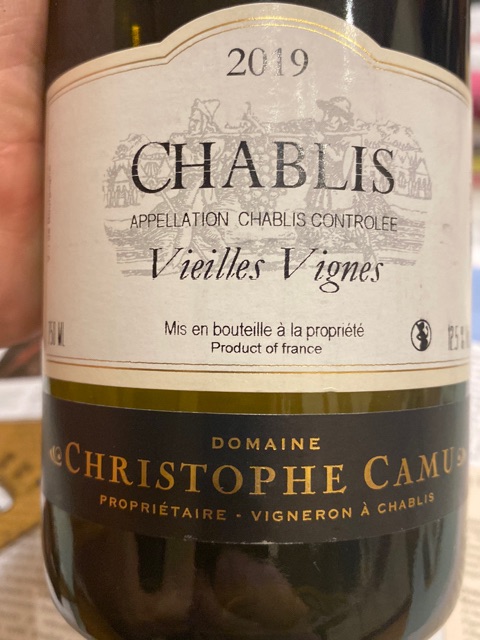 Christophe Camu, Chablis, Vieilles Vignes