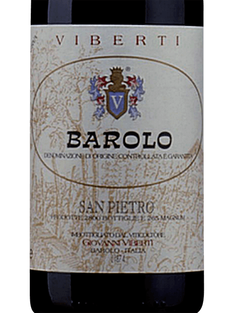 Giovanni Viberti, Barolo, San Pietro Riserva