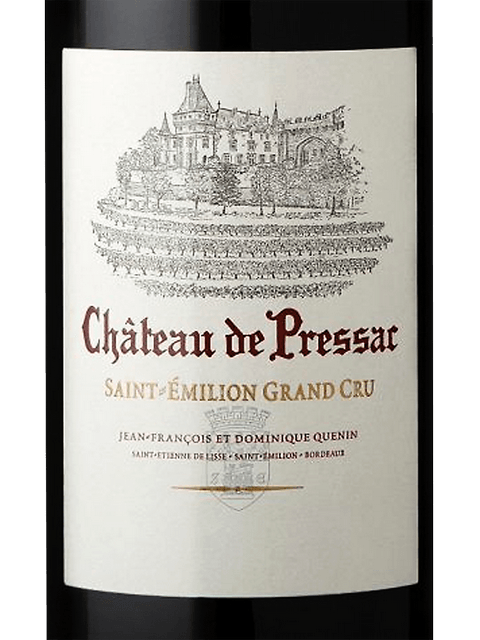 Chateau de Pressac Grand Cru Classe, Saint-Emilion Grand Cru