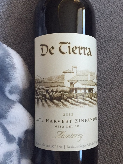 De Tierra, Mesa del Sol Sangiovese, Arroyo Seco