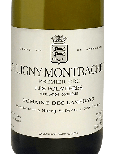 Domaine des Lambrays, Puligny-Montrachet Premier Cru, Les Louves