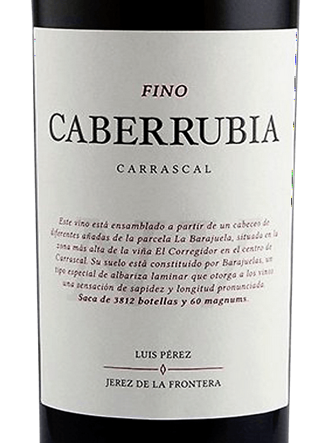 Luis Perez, Caberrubia Fino NV Sherry