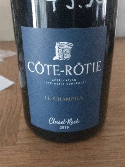 Clusel Roche, Cote Rotie, Champon