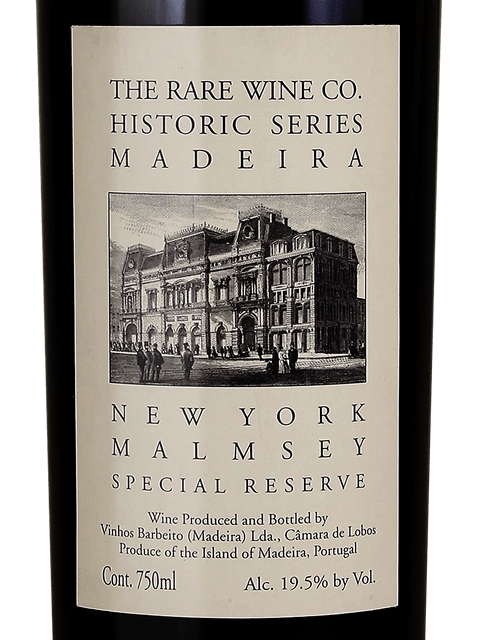 Rare Wine Company, Historic Series New York Malmsey Special Reserve, Madeira