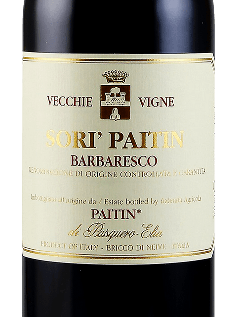Paitin, Barbaresco, Sori Paitin Vecchie Vigne Riserva