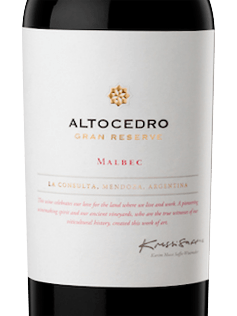 Altocedro, Reserve Malbec, Uco Valley